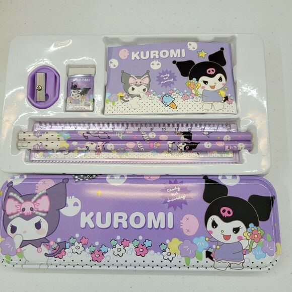 Brand New Kuromi Stationery Set - Picture 2 of 6